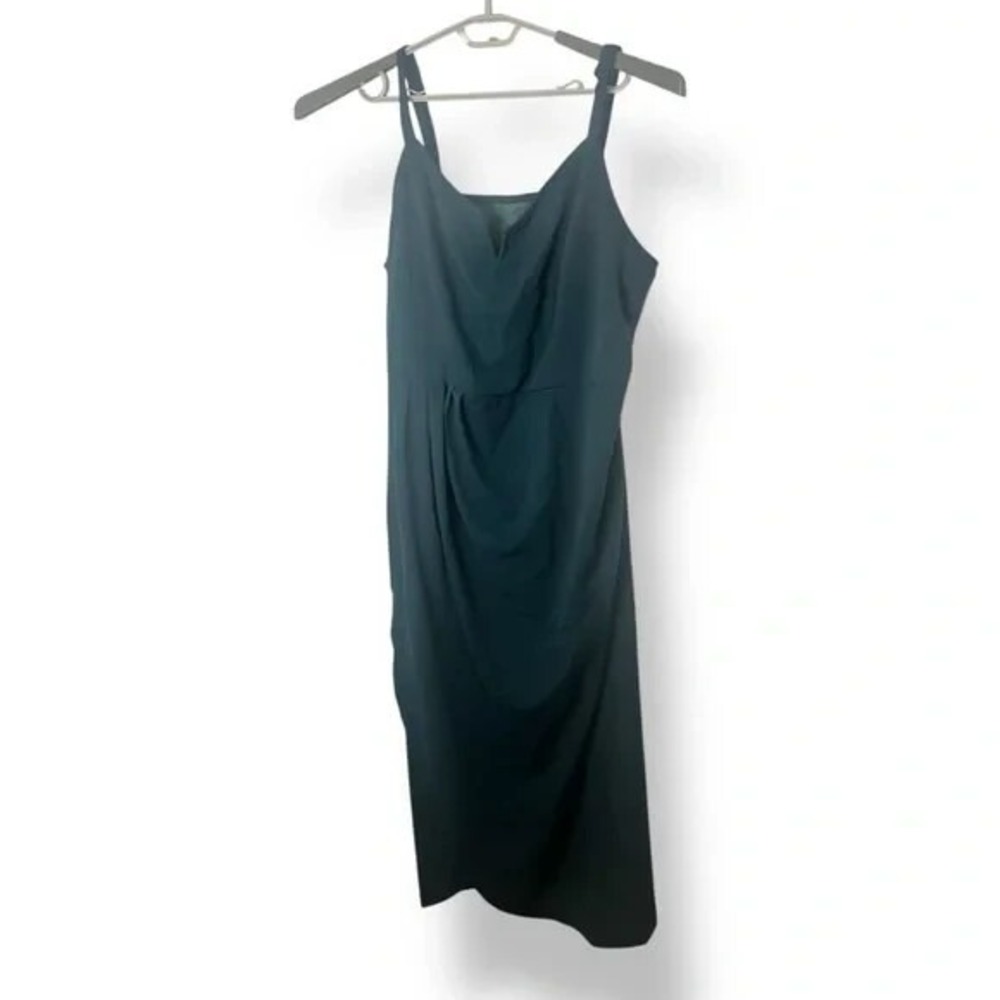 Bloomchic Green Tulip Hem Spaghetti Strap Midi Dress Size 22‎ 24 New